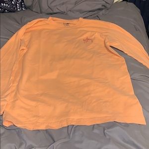 Orange Guy Harvey shirt